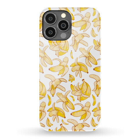 Banana penis pattern Phone Case